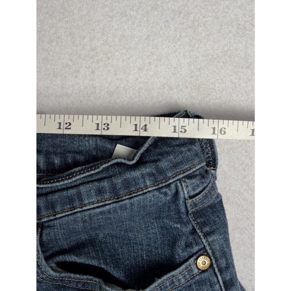 Levi's 515 Bootcut Jeans Women's 12M (32x30) Dark Wash Flap Pockets Western Y2K - Picture 5 of 13